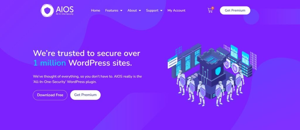 Boost Your Site's Protection with the Top 5 Best Plugin for WordPress Security 5 All-In-One Security (AIOS) home