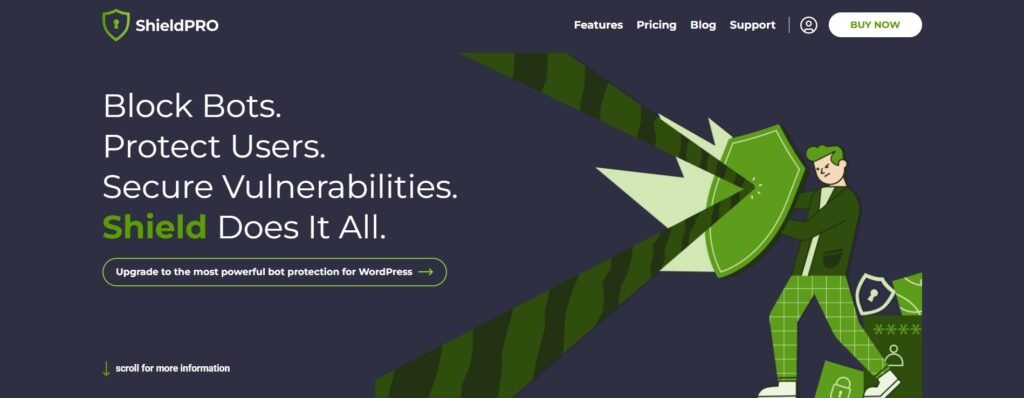 Boost Your Site's Protection with the Top 5 Best Plugin for WordPress Security 4 Shield Security home