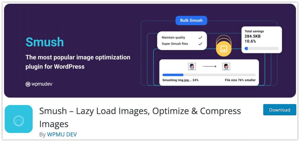 Smush Plugin