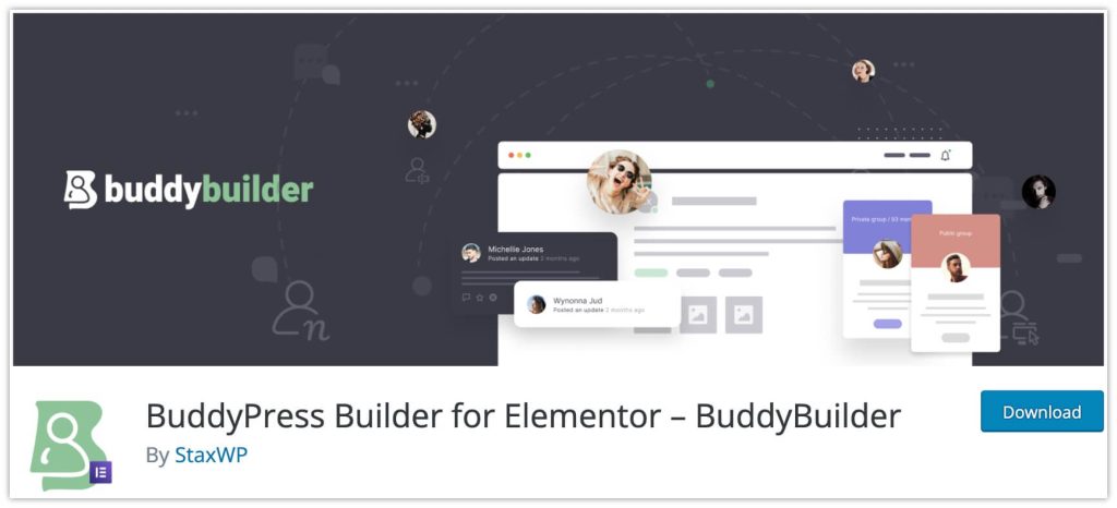 BuddyPress Builder for Elementor