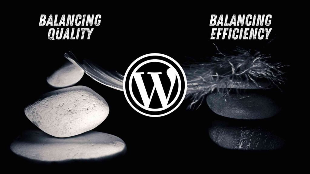 Balancing Quality and Efficiency