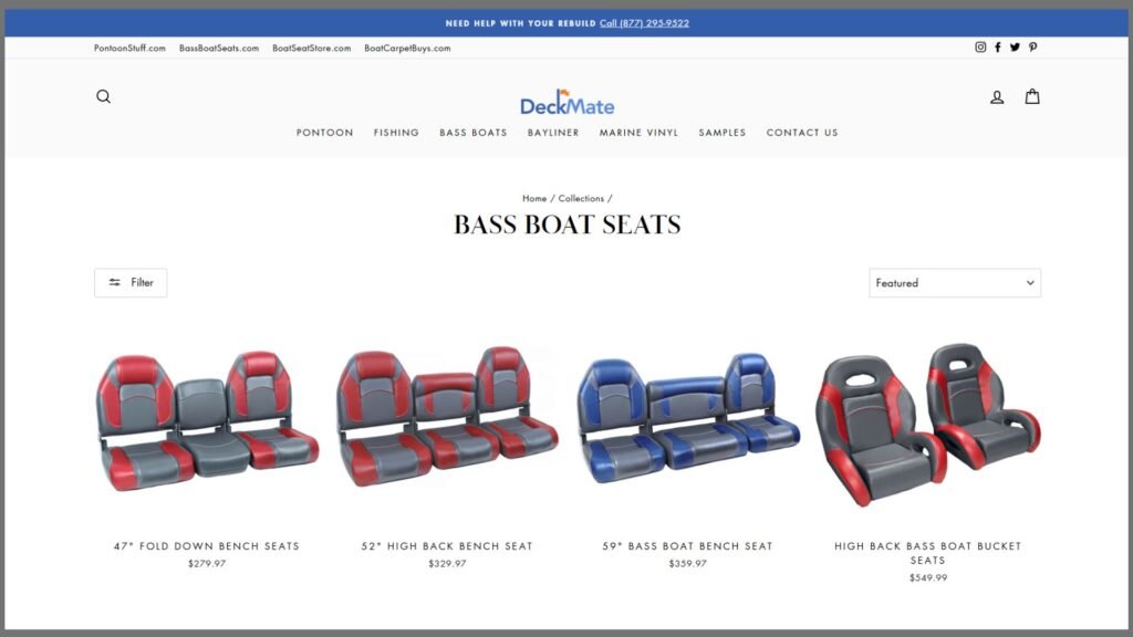 Bass Boat Seats