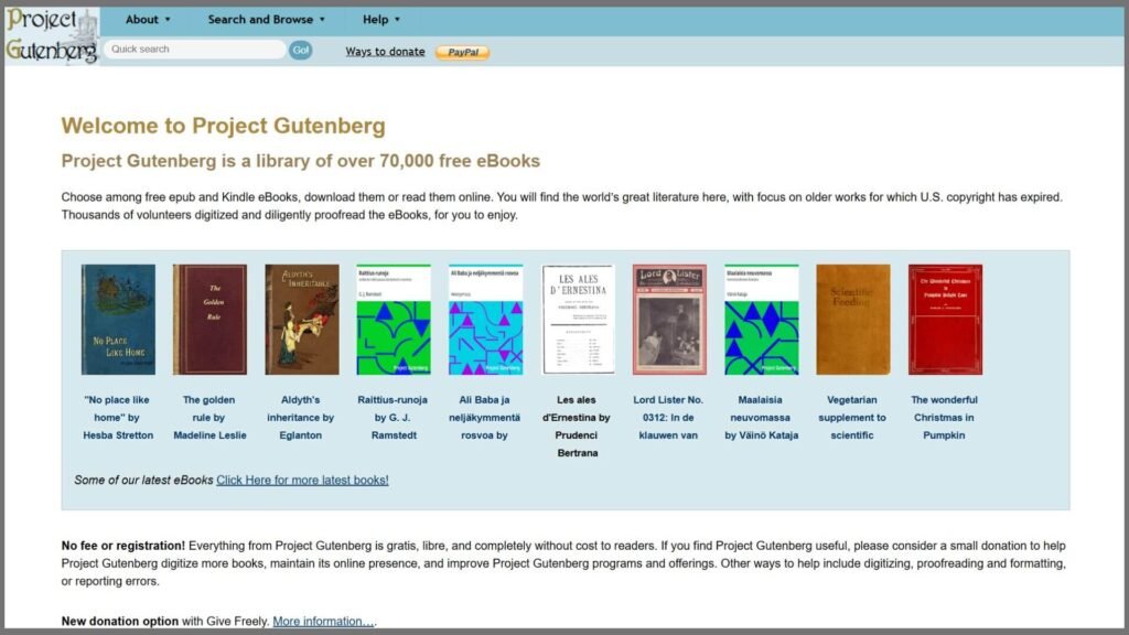 Project Gutenberg