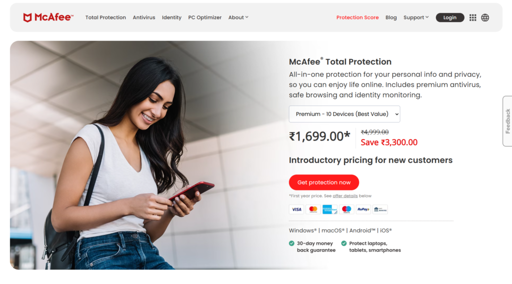 McAfee Total Protection