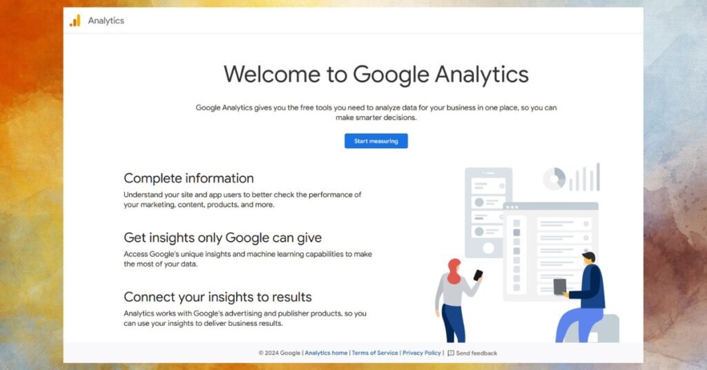 Sign Up for Google Analytics