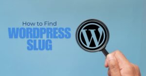 How to find a Wordpress Slug