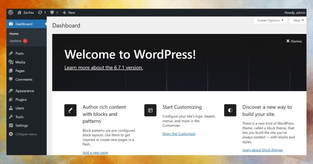 Step 5: Log In to WordPress