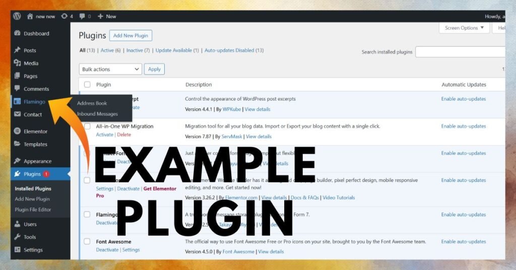 Manage Plugin Settings