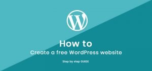how to create free wordpress website