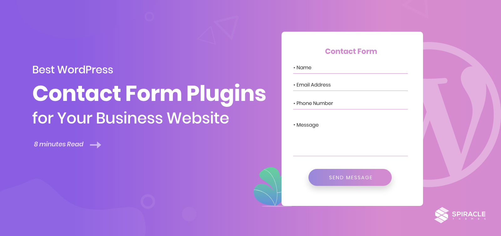 Wordpress Contact Form Plugin Development Tutorial