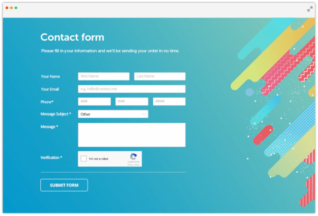 Best WordPress Contact Form Plugins for Your Business Website 1