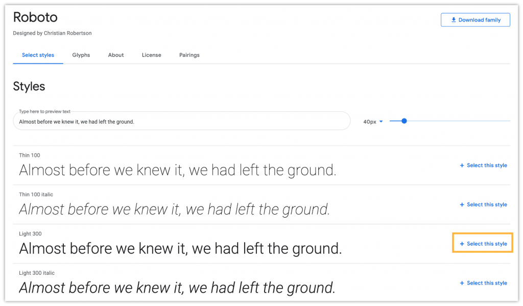 How to Import Google Fonts in WordPress Website 2