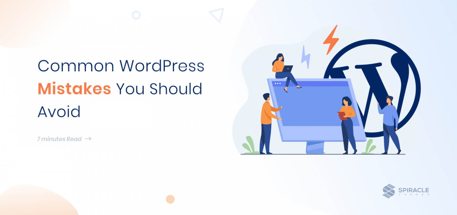 Common WordPress Mistakes You Should Avoid
