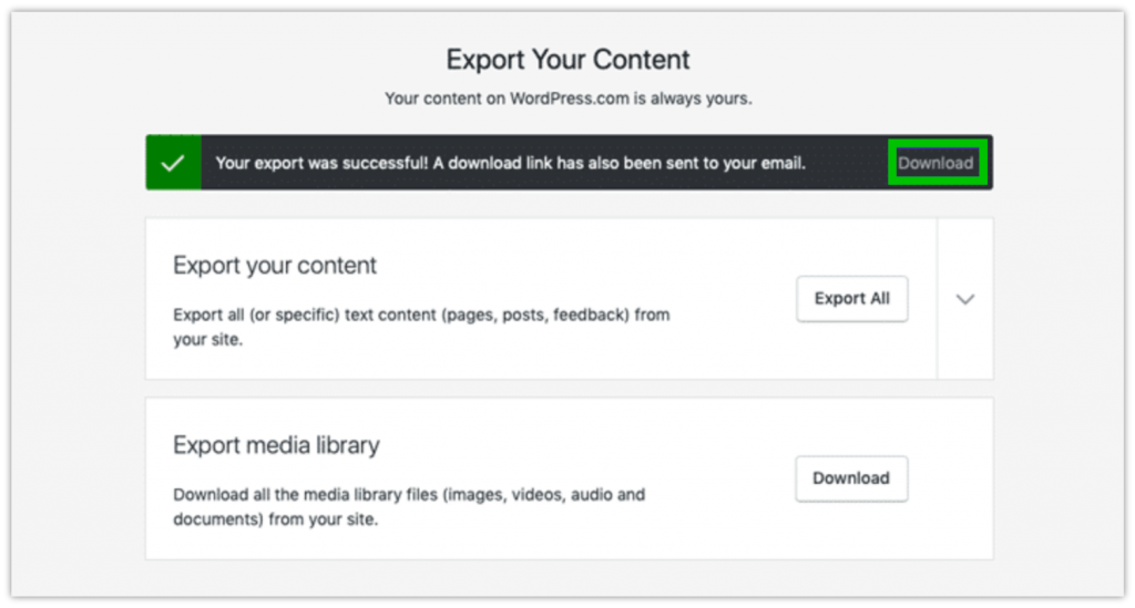 Learn How to Export a WordPress Site in the Best Ways 6