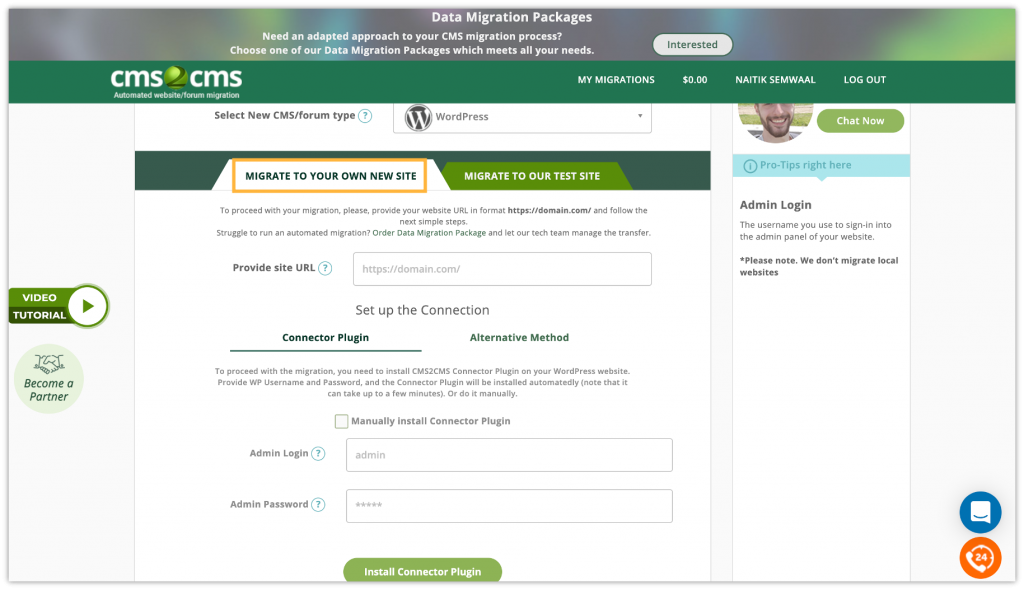 Use CMS2CMS Plugin to Effectively Migrate Website to WordPress 7