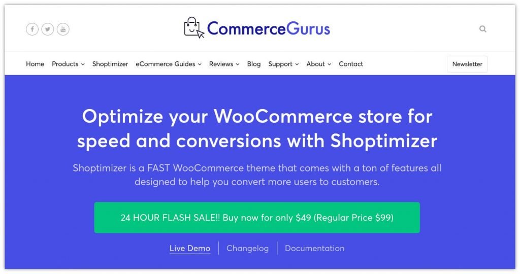 Shoptimizer WooCommerce Theme by CommerceGurus