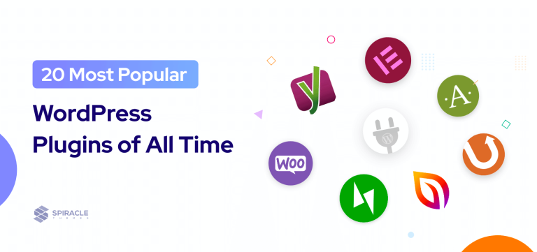 20 Most Popular WordPress Plugins of All Time (Most Downloaded Plugins)