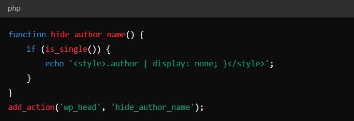WordPress Hide Author: How to Easily Remove Author Information 4 Method 2 1