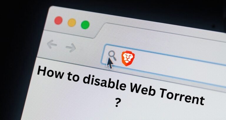 How to Disable Brave WebTorrent for Better Browser Performance