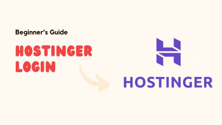 Get Started: Hostinger Login Made Easy