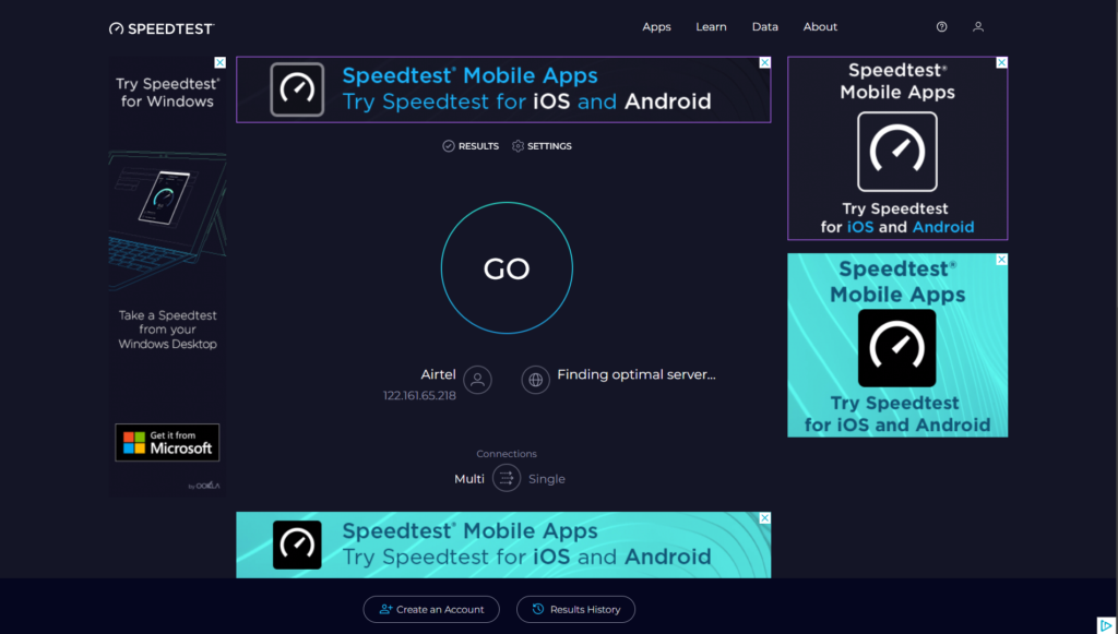 Popular Website with .net Domain: What Makes Them Stand Out? 7 Speedtest.net