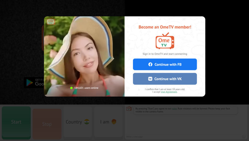 Top 10 Omegle Like Websites to Meet New People Online 11 Ometv