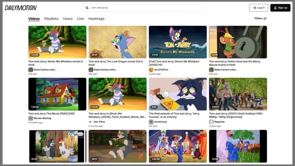 Top 10 Watch Cartoons Online Free Websites 7 Dailymotion