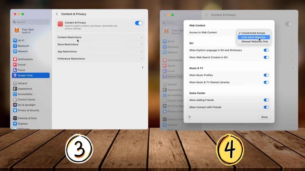 How to Block a Website on Safari in Just a Few Easy Steps 6 Go to Content Restrictions