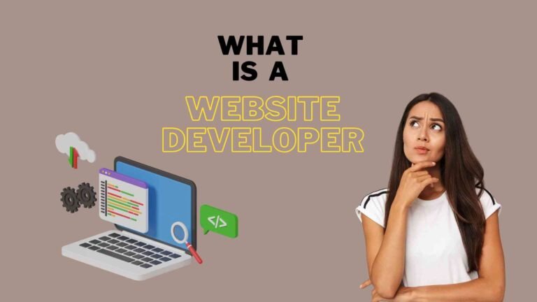 What is a Website Developer