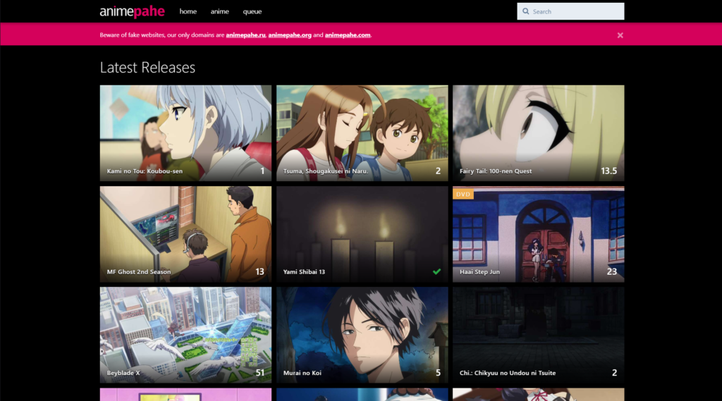 Top 10 Free Anime Websites to Watch Your Favourite Series Online 2 AnimePahe