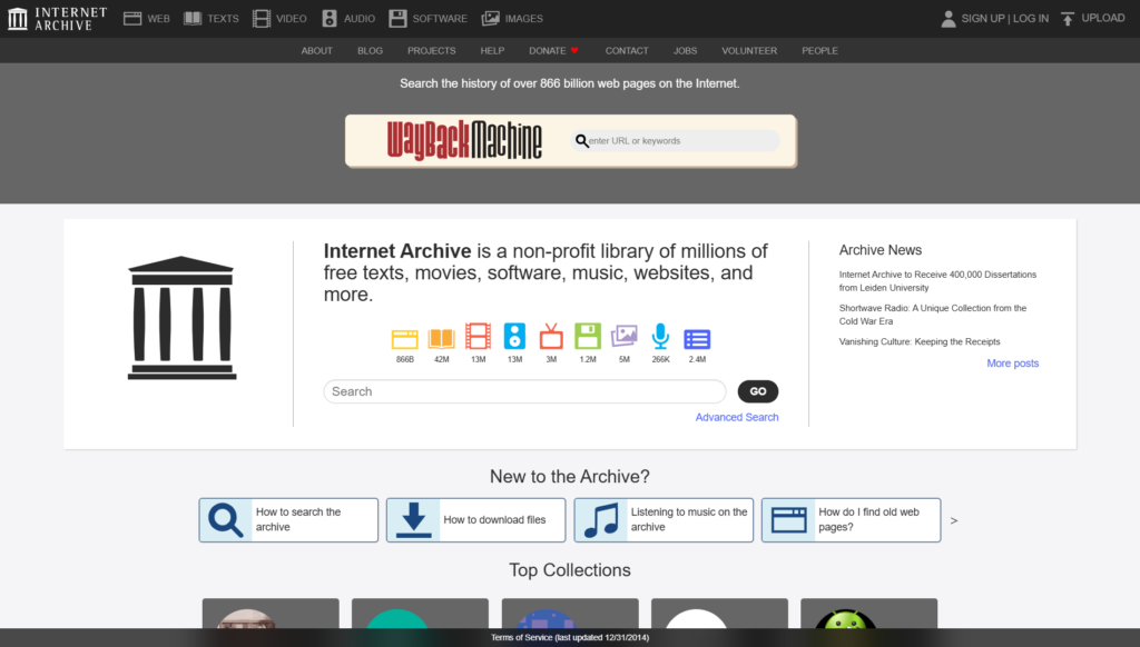 Top 10 Free Textbook Websites Every Student Should Know 4 Internet Archive
