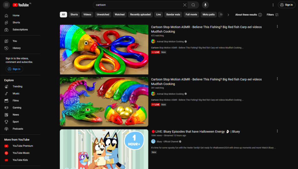 Top 10 Watch Cartoons Online Free Websites 8 YouTube