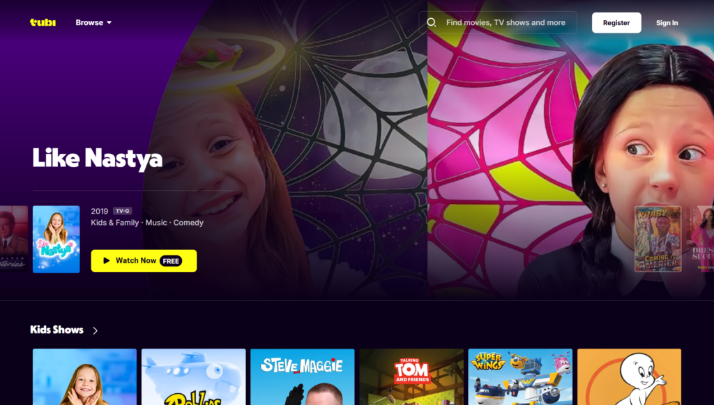 Top 10 Watch Cartoons Online Free Websites 6 Tubi