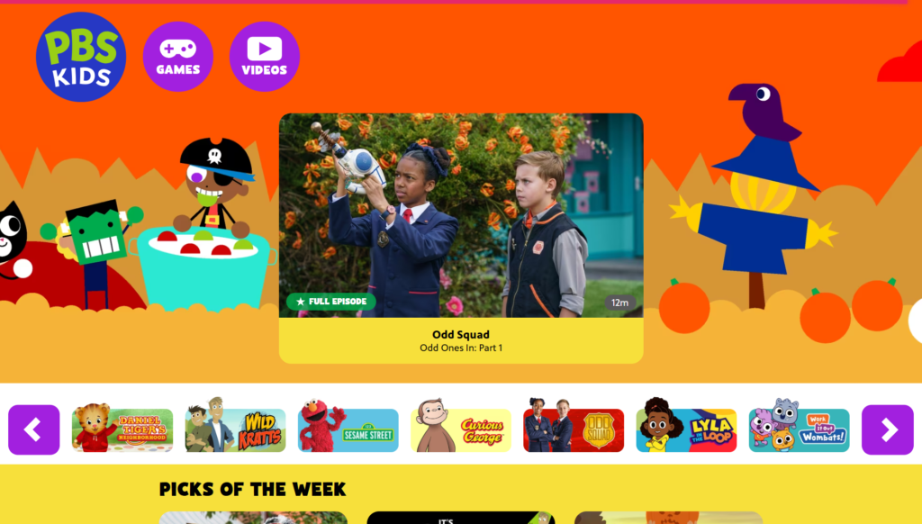 Top 10 Watch Cartoons Online Free Websites 10 PBS Kids