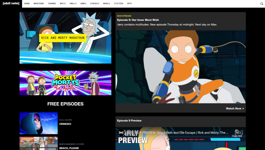 Top 10 Watch Cartoons Online Free Websites 11 Adult Swim