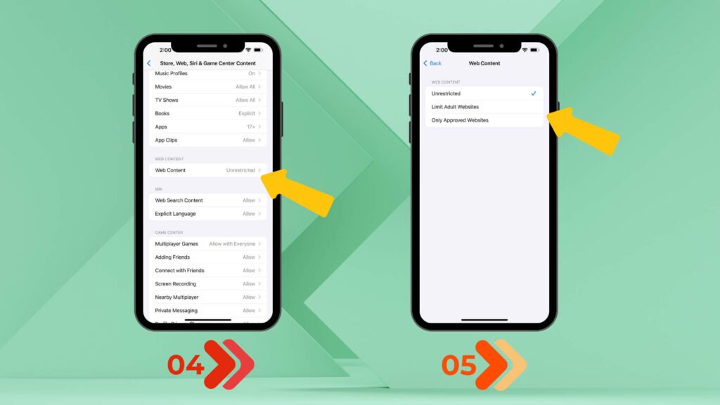 How to Block Websites on iPhone: A Step-by-Step Guide 2 How to Block Websites on iPhone steps (2)