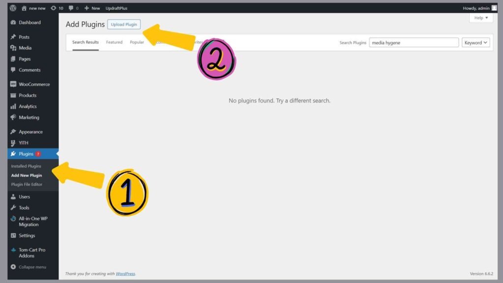 1. Install and Activate the Media Hygene WordPress Plugin