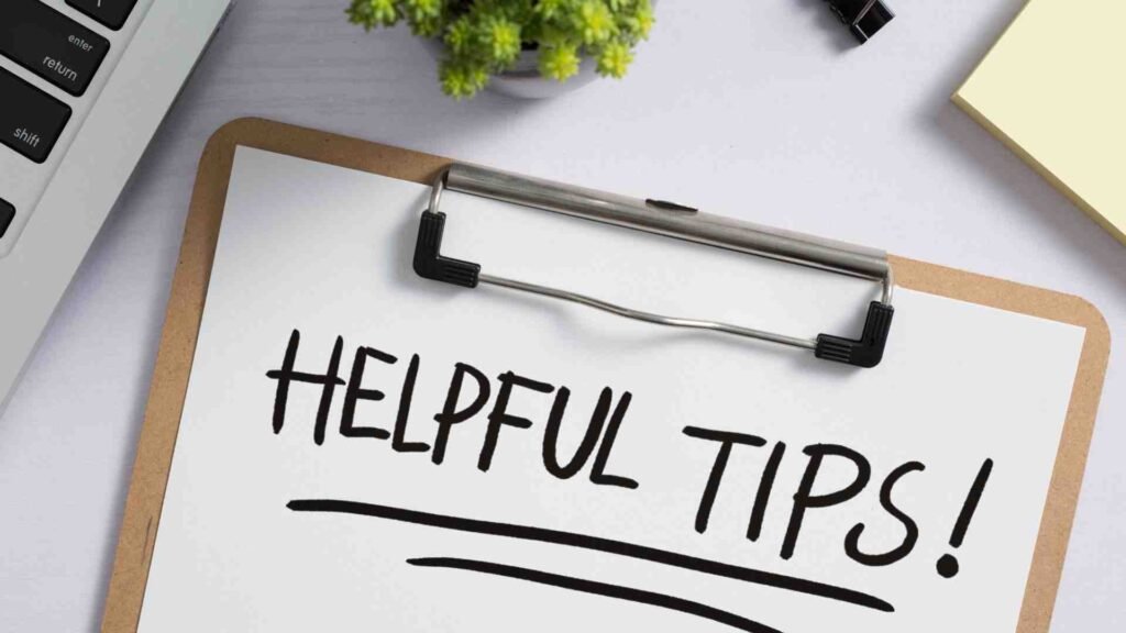 Tips for Effective Menu Organization