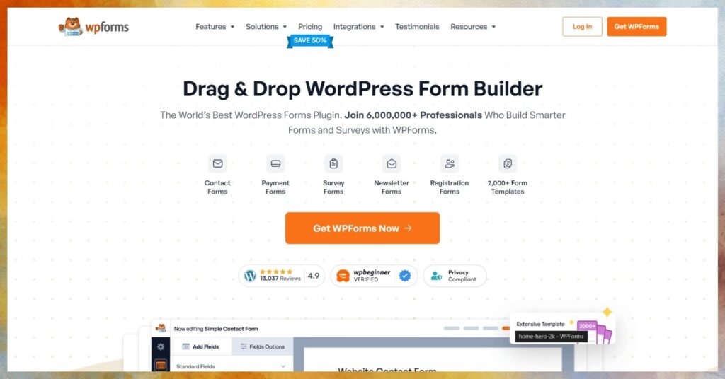 How to Use a Plugin to Save Contact to Phone WordPress Seamlessly 4 WPForms