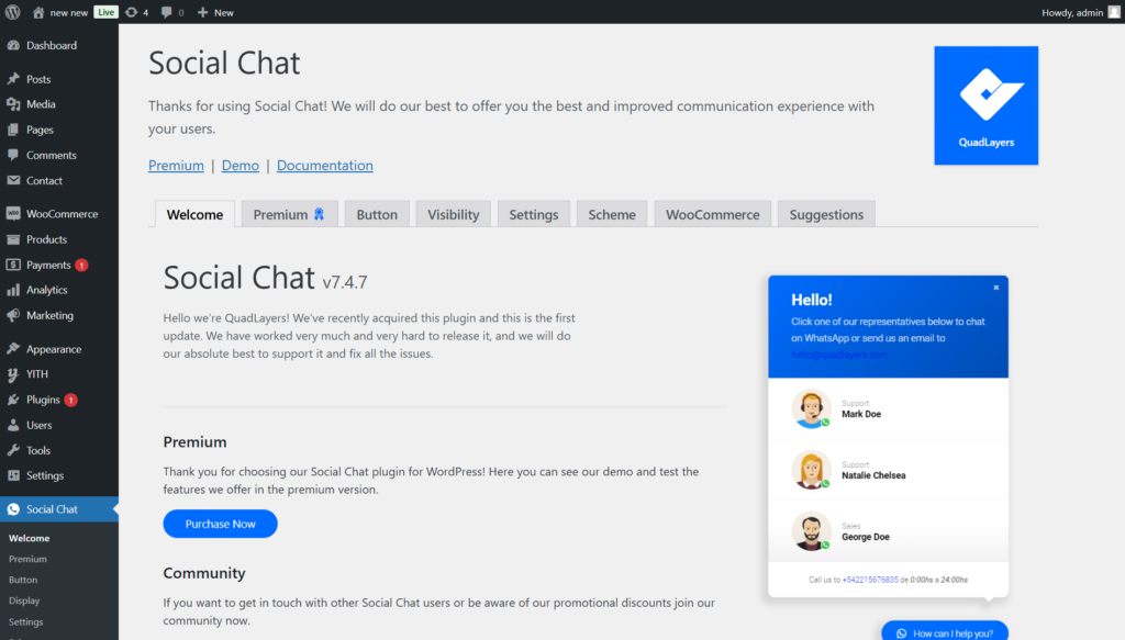 How Setup WhatsApp to My Website Correctly to Drive Real-Time Communication 4 Configure the Plugin