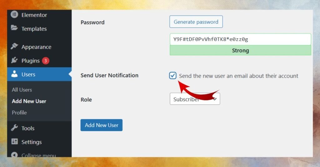 How to Add New Members on Website to WordPress Effectively in Minutes Easily 6 5. Notify the New Member
