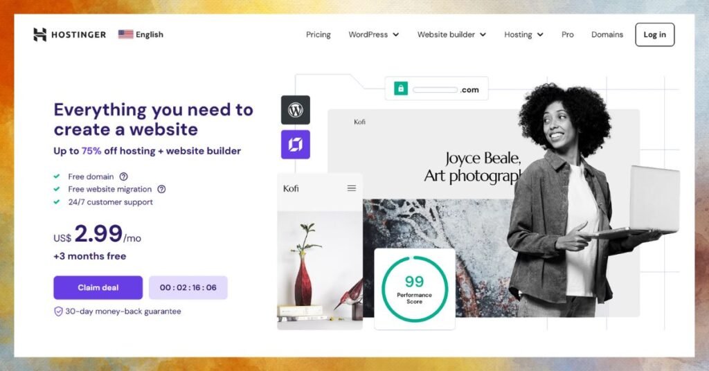 Quick and Easy Steps on How to Create a WordPress Site 2 Sign Up and Choose a Hosting Plan