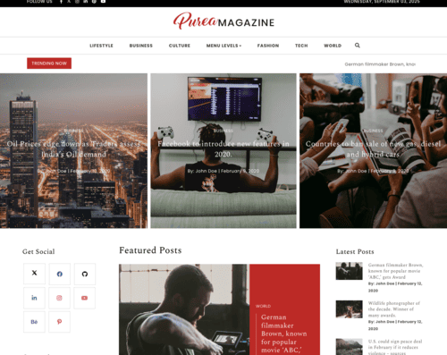 purea-magazine-themes-list