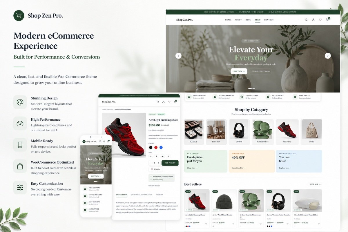 Shop Zen Pro Pro Dashboard